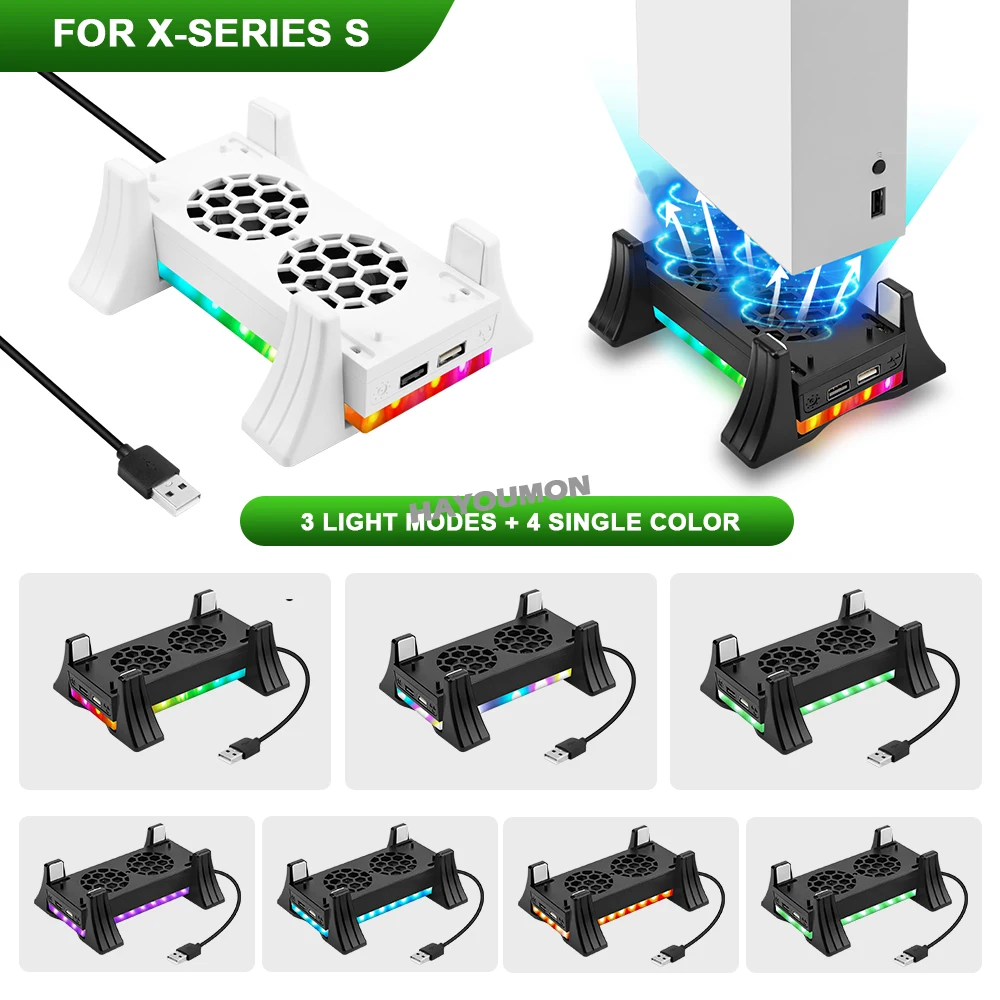 Console Cooling Fan - Beyaz Oyun Konsolu Tutucu Soğutma Fanı