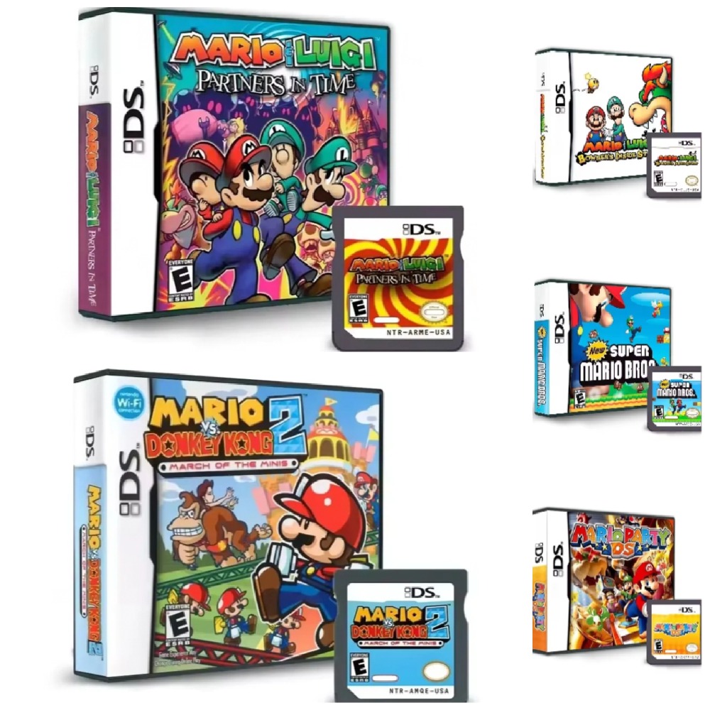 Gaming Console Handheld - Popüler Eğlenceli DS Oyun Kartuşu -