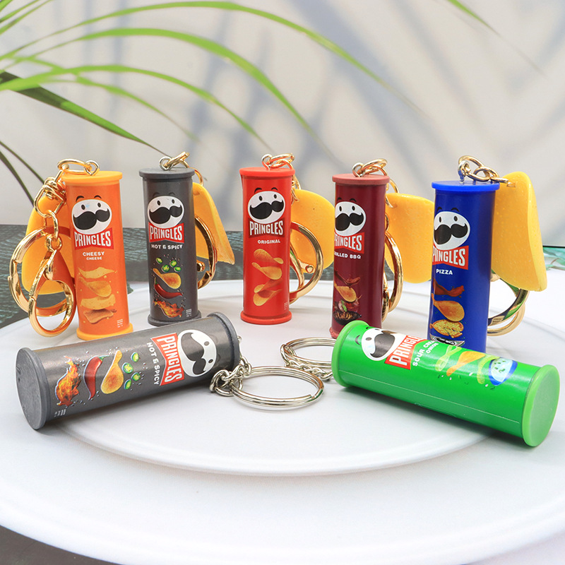 Gaming Console Keychain - Yaratıcı Patates Cipsi Anahtarlık - Gerçekçi