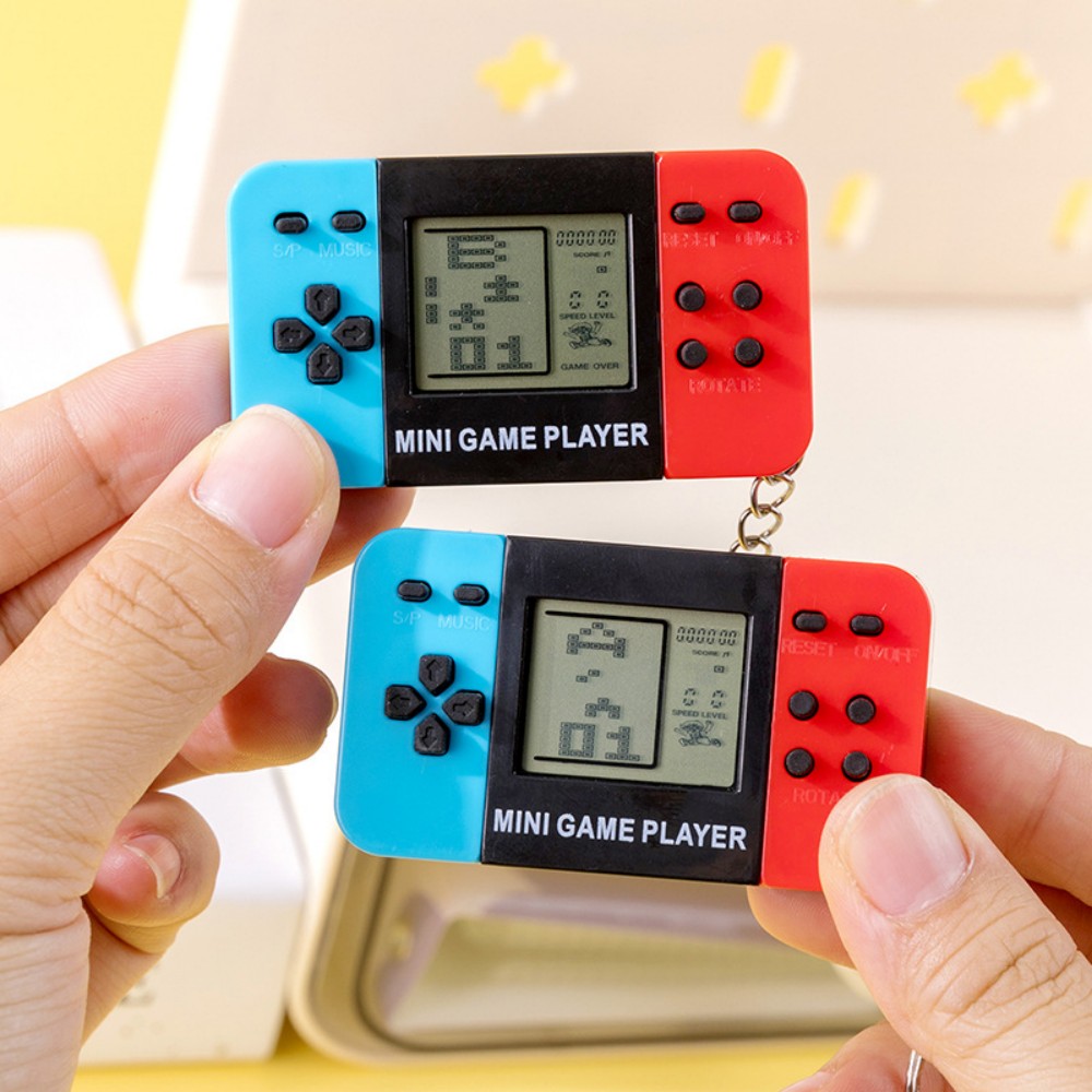 Gaming Console Keychain - Klasik Tetris El Oyun Konsolu Anahtarlık