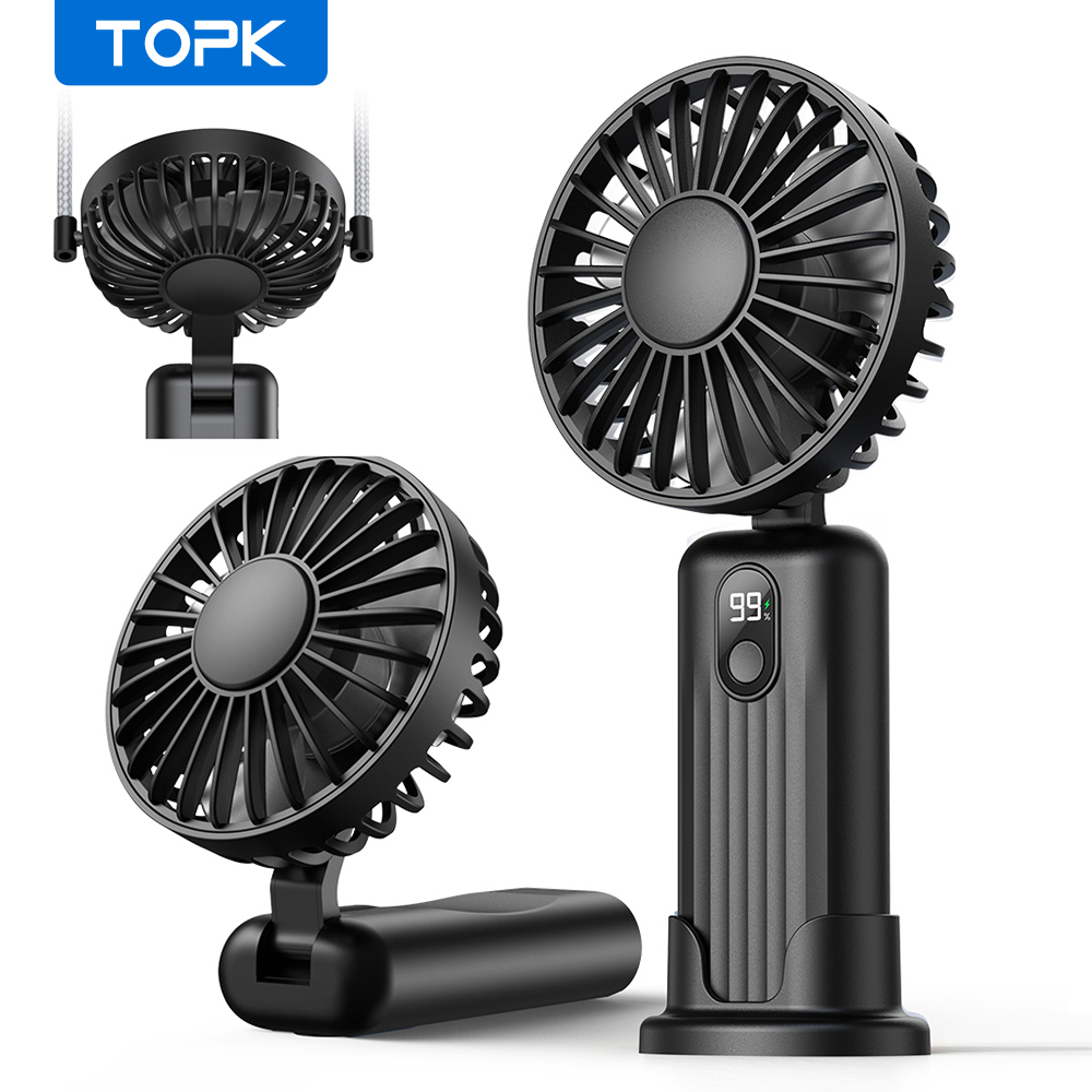 Gaming Console K36 - TOPK Taşınabilir Mini Fan, 2400 mAh