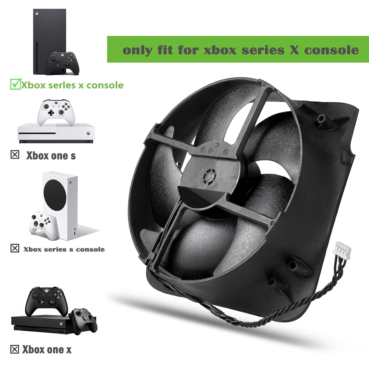 Xbox One S Konsolu için Dahili - Console Cooling Fan incelemesi ve fiyatı