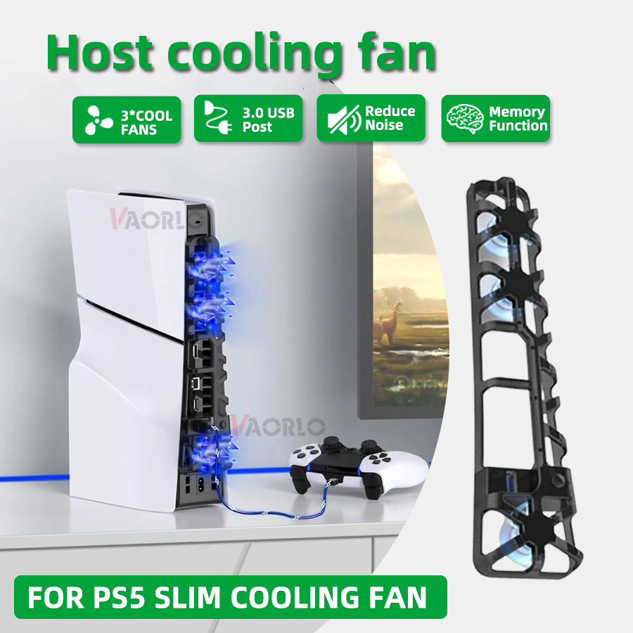 USB 3.0 arayüzüne sahip PS5 Sl - Console Cooling Fan incelemesi ve fiyatı
