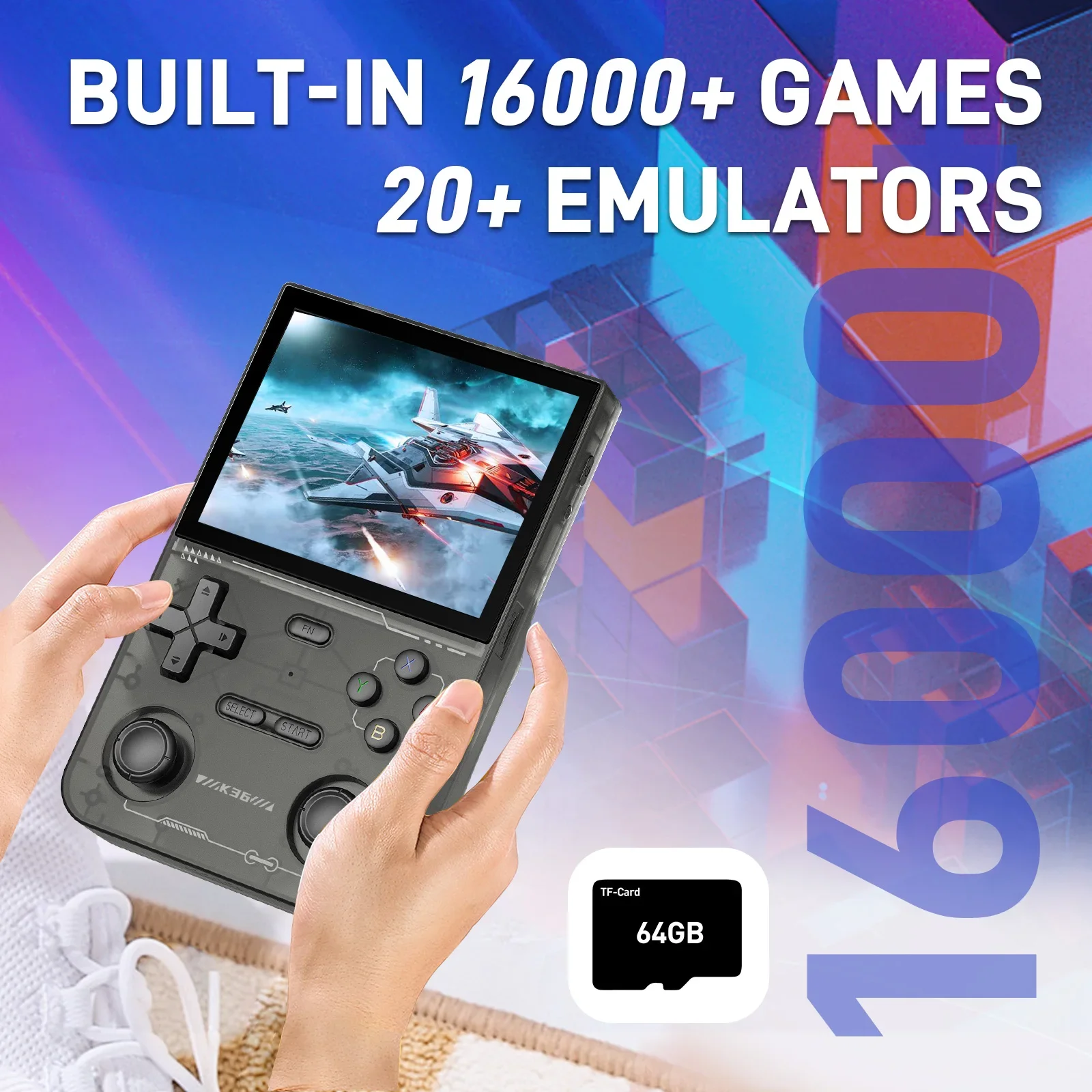 GAMINJA K36 3.5 Inç IPS Ekran  - Gaming Console K36 incelemesi ve fiyatı