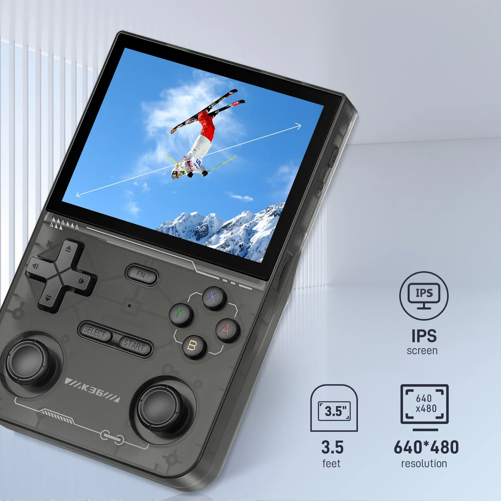 GAMINJA K36 3.5 Inç IPS Ekran  - Gaming Console K36 incelemesi ve fiyatı