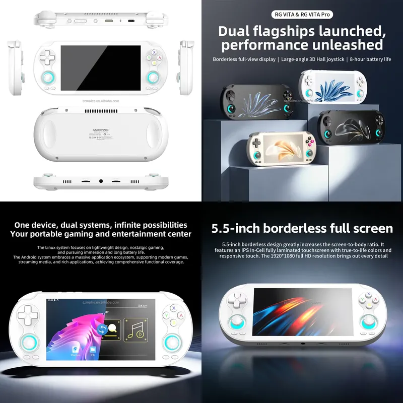 【CHIMU HOME】 5.5 inç dokunmati - Gaming Console Handheld incelemesi ve fiyatı