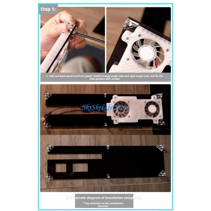 E65E Geliştirilmiş Soğutma Sis - Gaming Console Display Case incelemesi ve fiyatı