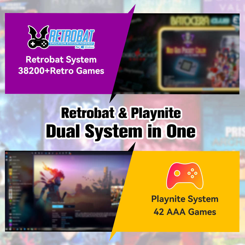 Retrobat & Playnite Retro oyun - Gaming Console Chinese incelemesi ve fiyatı