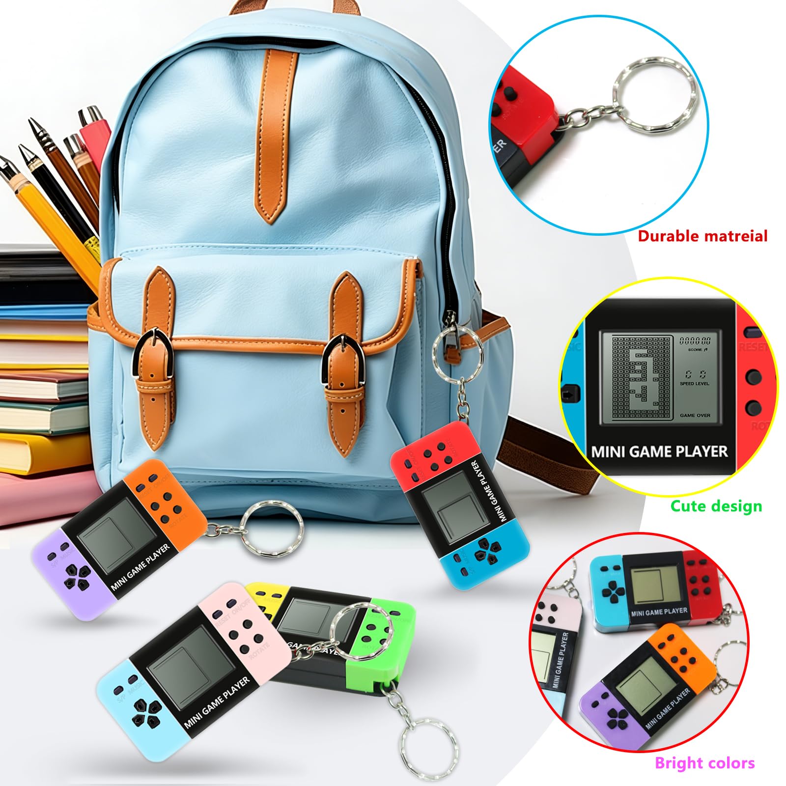 10-120 adet Çocuklar Mini El O - Gaming Console Keychain incelemesi ve fiyatı